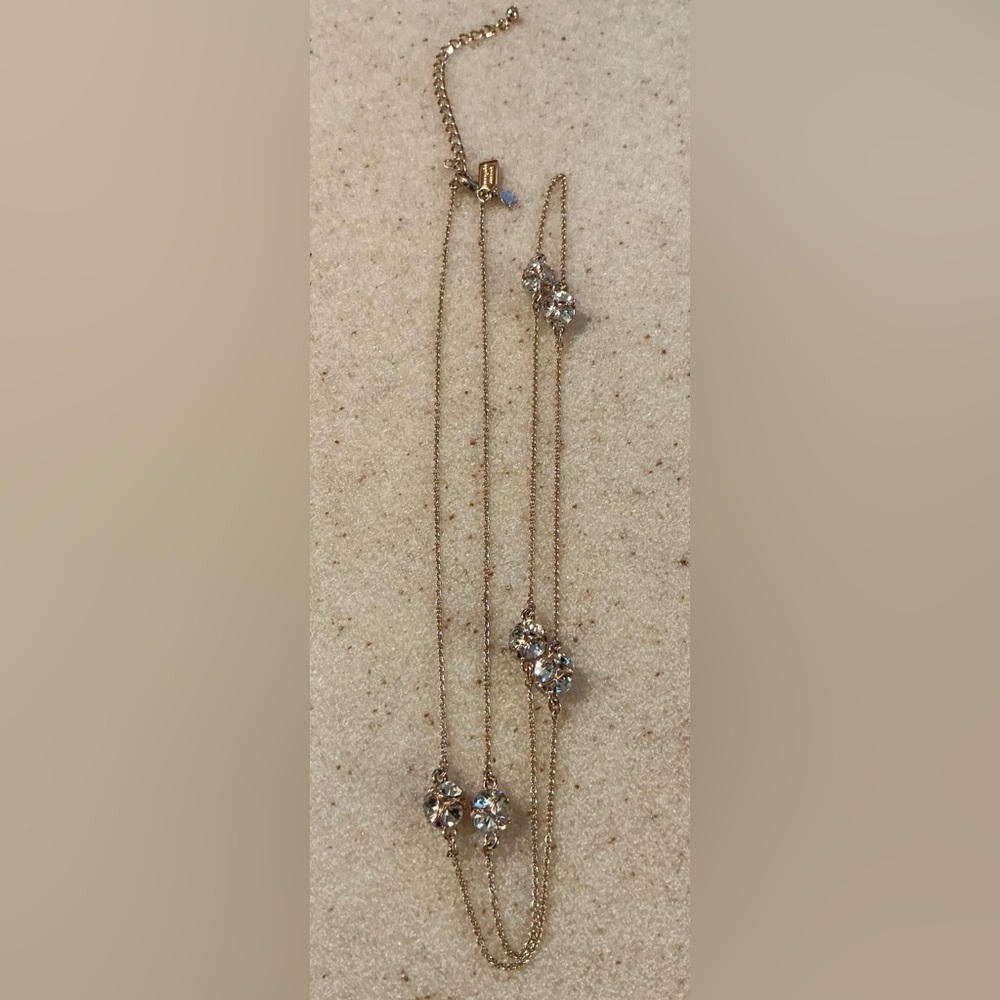 Kate Spade Gold and Silver Charm Necklace